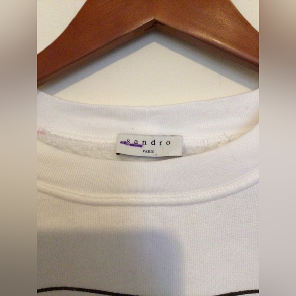 Sandro “Little Miss Fabulous” Graphic Sweatshirt in Size 1/ XS - Picture 3 of 7